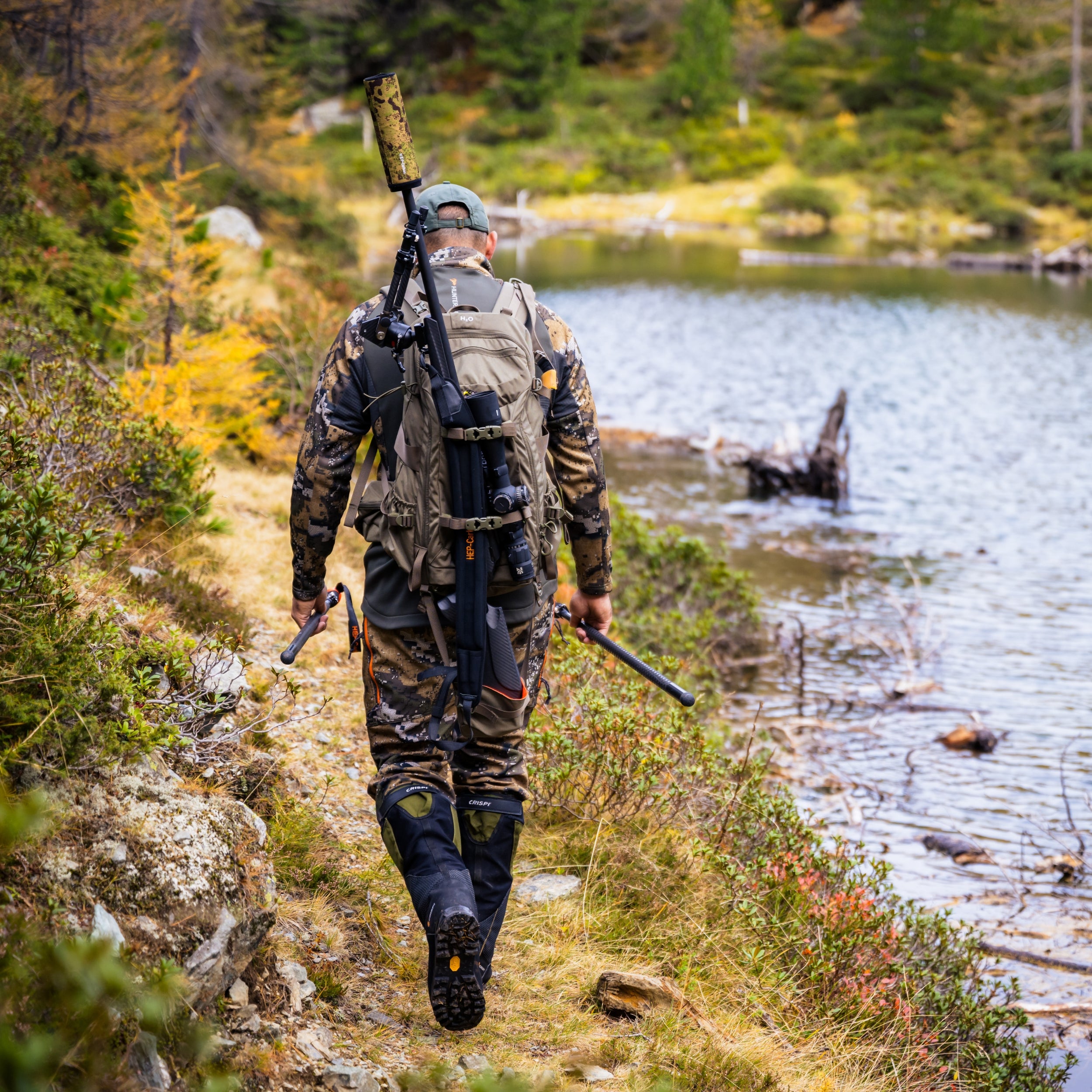 Berg- und Nordic-Walking-Stock Hybrid 2.0