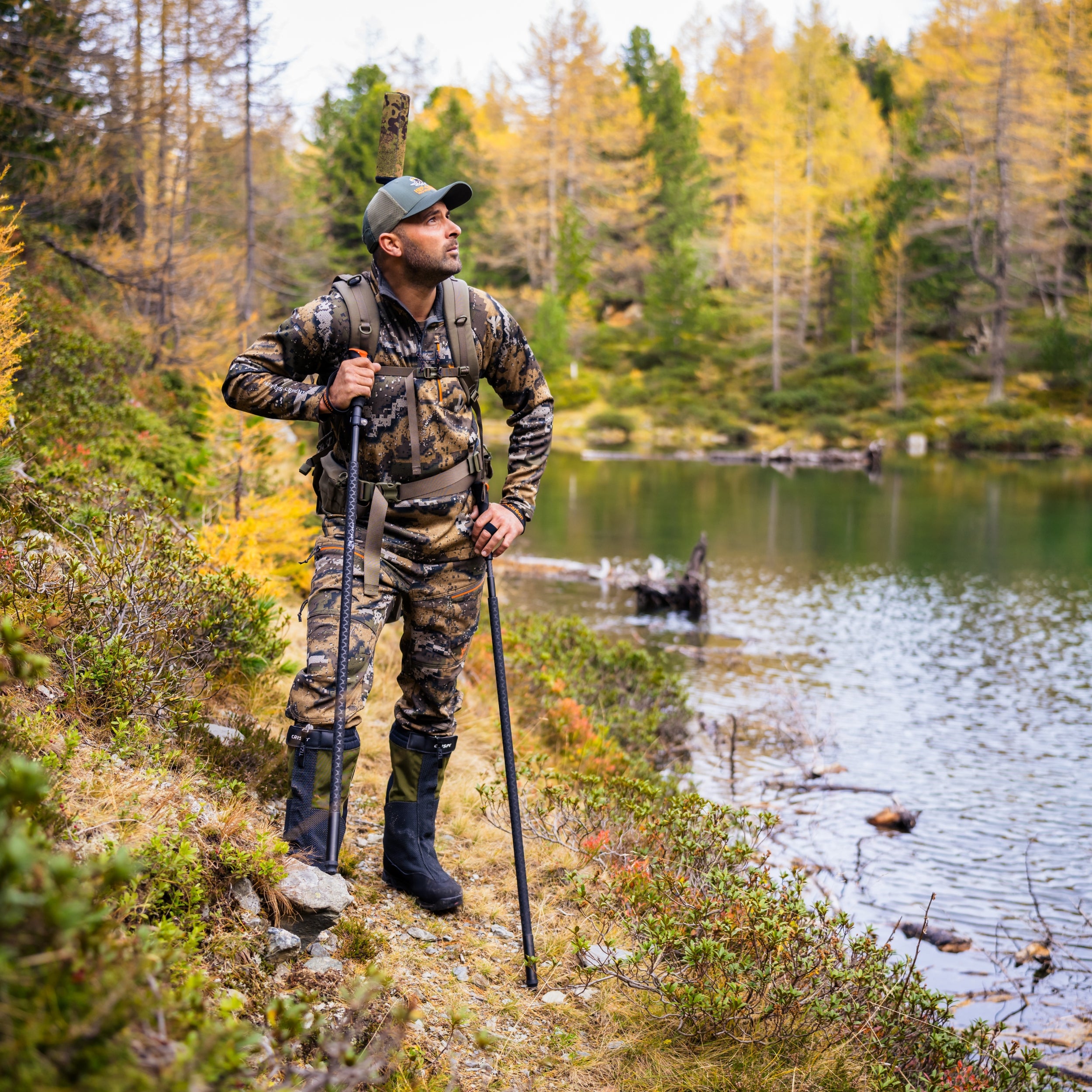 Berg- und Nordic-Walking-Stock Hybrid 2.0